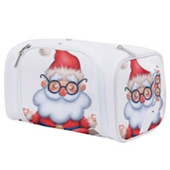 Santa Glasses Yoga Chill Vibe Toiletries Pouch