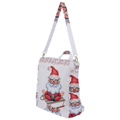 Santa Glasses Yoga Chill Vibe Crossbody Backpack