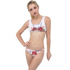 Santa Glasses Yoga Chill Vibe The Little Details Bikini Set