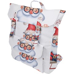 Santa Glasses Yoga Chill Vibe Buckle Up Backpack