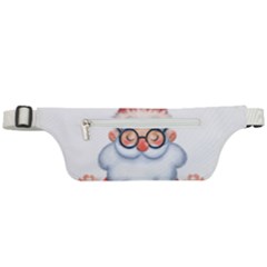 Santa Glasses Yoga Chill Vibe Active Waist Bag