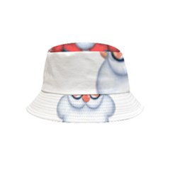 Santa Glasses Yoga Chill Vibe Bucket Hat (Kids)