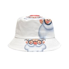 Santa Glasses Yoga Chill Vibe Inside Out Bucket Hat