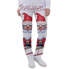 Santa Glasses Yoga Chill Vibe Women s Casual Pants