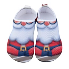 Santa Glasses Yoga Chill Vibe Women s Sock-Style Water Shoes