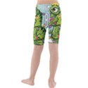 Dinosaur T-rex Dino Tyrannasaurus Kids  Mid Length Swim Shorts View2