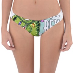 Dinosaur T-rex Dino Tyrannasaurus Reversible Hipster Bikini Bottoms