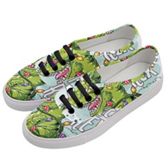 Dinosaur T-rex Dino Tyrannasaurus Women s Classic Low Top Sneakers