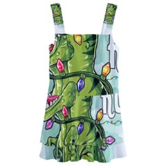 Dinosaur T-rex Dino Tyrannasaurus Kids  Layered Skirt Swimsuit