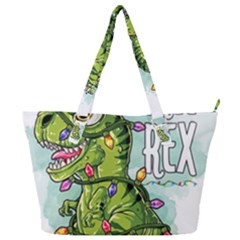 Dinosaur T-rex Dino Tyrannasaurus Full Print Shoulder Bag