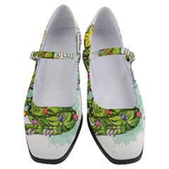 Dinosaur T-rex Dino Tyrannasaurus Women s Mary Jane Shoes