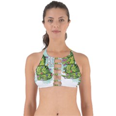 Dinosaur T-rex Dino Tyrannasaurus Perfectly Cut Out Bikini Top