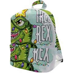 Dinosaur T-rex Dino Tyrannasaurus Zip Up Backpack