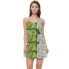 Dinosaur T-rex Dino Tyrannasaurus Short Frill Dress