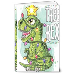 Dinosaur T-rex Dino Tyrannasaurus 8  x 10  Softcover Notebook