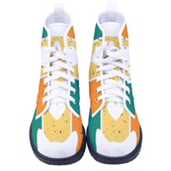 Cat Kitten Pet Animal Feline Cat Kid s High-top Canvas Sneakers by Sarkoni