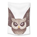 Owl Bird Feathers Small Tapestry View1