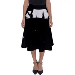 Cartoon  Adventure Time Perfect Length Midi Skirt