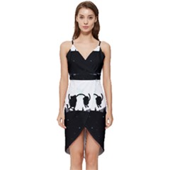 Cartoon  Adventure Time Wrap Frill Dress