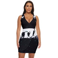 Cartoon  Adventure Time Draped Bodycon Dress by Bedest