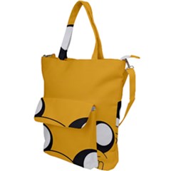 Adventure Time Cartoon Face Funny Happy Toon Shoulder Tote Bag by Bedest