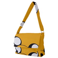 Adventure Time Cartoon Face Funny Happy Toon Full Print Messenger Bag (m) by Bedest