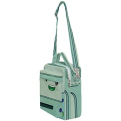 Adventure Time Bmo Beemo Green Crossbody Day Bag