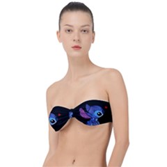 Stitch Love Cartoon Cute Space Classic Bandeau Bikini Top  by Bedest