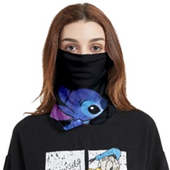 Stitch Love Cartoon Cute Space Face Covering Bandana (two Sides)