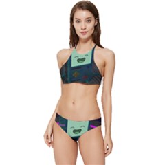 Bmo In Space  Adventure Time Beemo Cute Gameboy Banded Triangle Bikini Set by Bedest