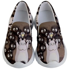 Cute Anime Scenery Artwork Fanart Kids Lightweight Slip Ons by Bedest