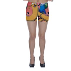 Finn And Jake Adventure Time Bmo Cartoon Skinny Shorts by Bedest