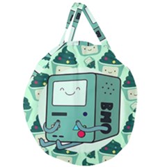 Adventure Time Bmo Giant Round Zipper Tote by Bedest