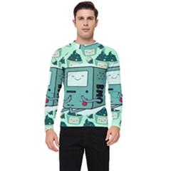 Adventure Time Bmo Men s Long Sleeve Rash Guard by Bedest