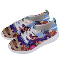 Cartoon Adventure Time Finn Princess Bubblegum Lumpy Space Women s Lightweight Sports Shoes