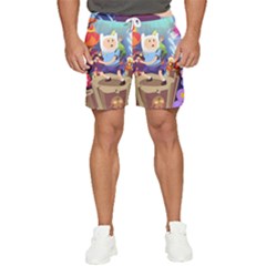 Cartoon Adventure Time Finn Princess Bubblegum Lumpy Space Men s Runner Shorts