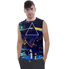 Trippy Kit Rick And Morty Galaxy Pink Floyd Men s Regular Tank Top by Bedest