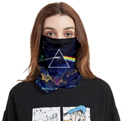 Trippy Kit Rick And Morty Galaxy Pink Floyd Face Covering Bandana (two Sides) by Bedest