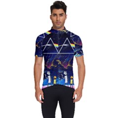 Trippy Kit Rick And Morty Galaxy Pink Floyd Men s Short Sleeve Cycling Jersey by Bedest