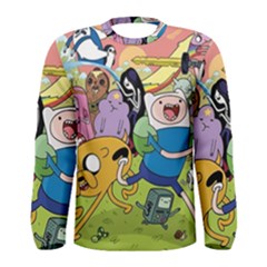 Adventure Time Finn  Jake Men s Long Sleeve T-shirt by Bedest