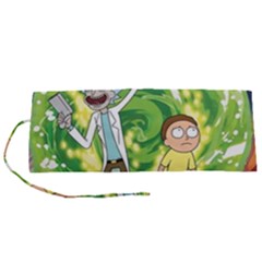 Rick And Morty Adventure Time Cartoon Roll Up Canvas Pencil Holder (s) by Bedest