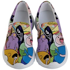 Adventure Time Finn  Jake Kids Lightweight Slip Ons by Bedest