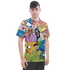 Adventure Time Finn  Jake Men s Polo T-shirt