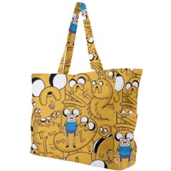Adventure Time Finn Jake Cartoon Simple Shoulder Bag by Bedest