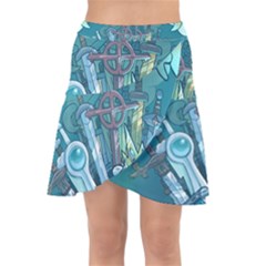 Adventure Time Lich Wrap Front Skirt by Bedest