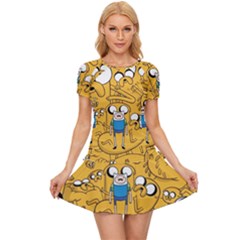 Adventure Time Finn Jake Cartoon Women s Sports Wear Set