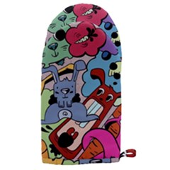 Graffiti Monster Street Theme Microwave Oven Glove by Bedest