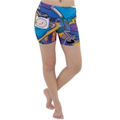 Adventure Time Finn  Jake Marceline Lightweight Velour Yoga Shorts by Bedest