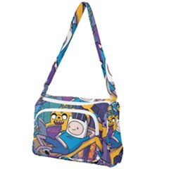 Adventure Time Finn  Jake Marceline Front Pocket Crossbody Bag