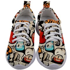 Art Book Gang Crazy Graffiti Supreme Work Kids Athletic Shoes